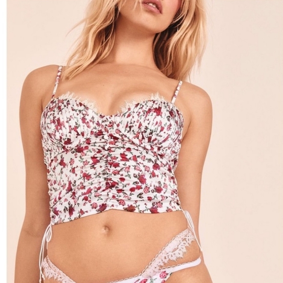 For Love & Lemons x Victoria Secret collaboration Melrose Bustier top - Picture 6 of 15